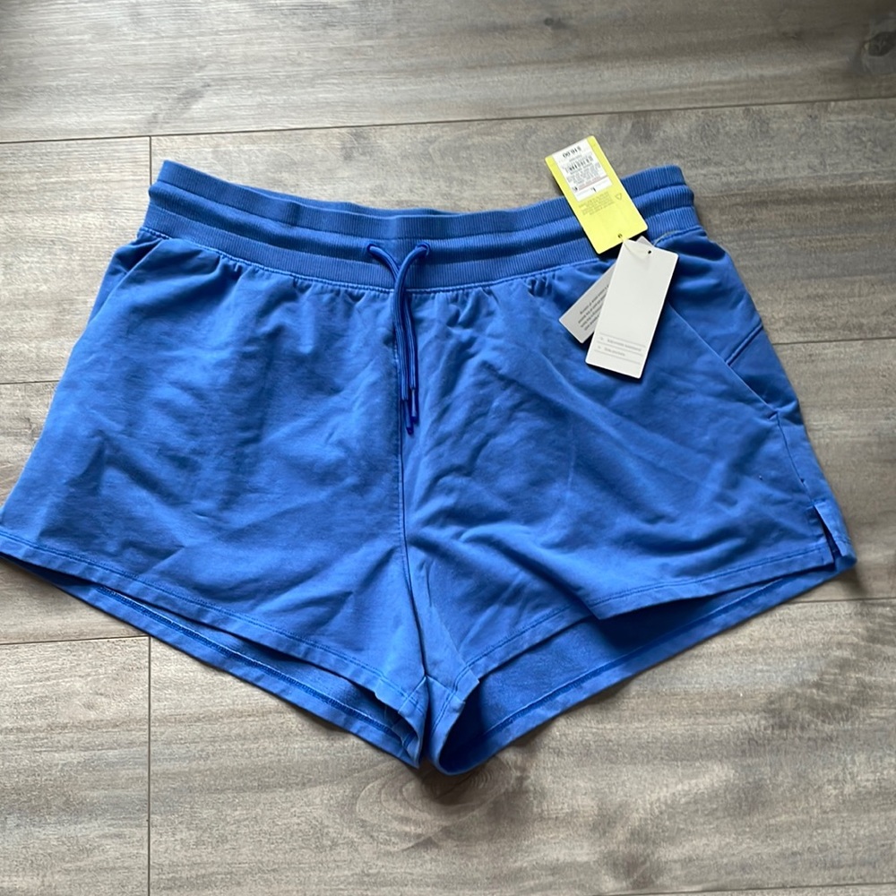 Blue all in motion shorts